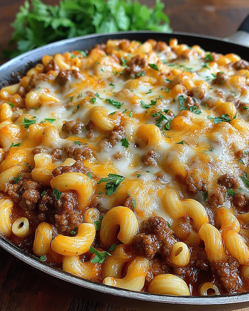 Best Cheesy Hamburger Casserole Recipe (Easy, Step-by-Step)