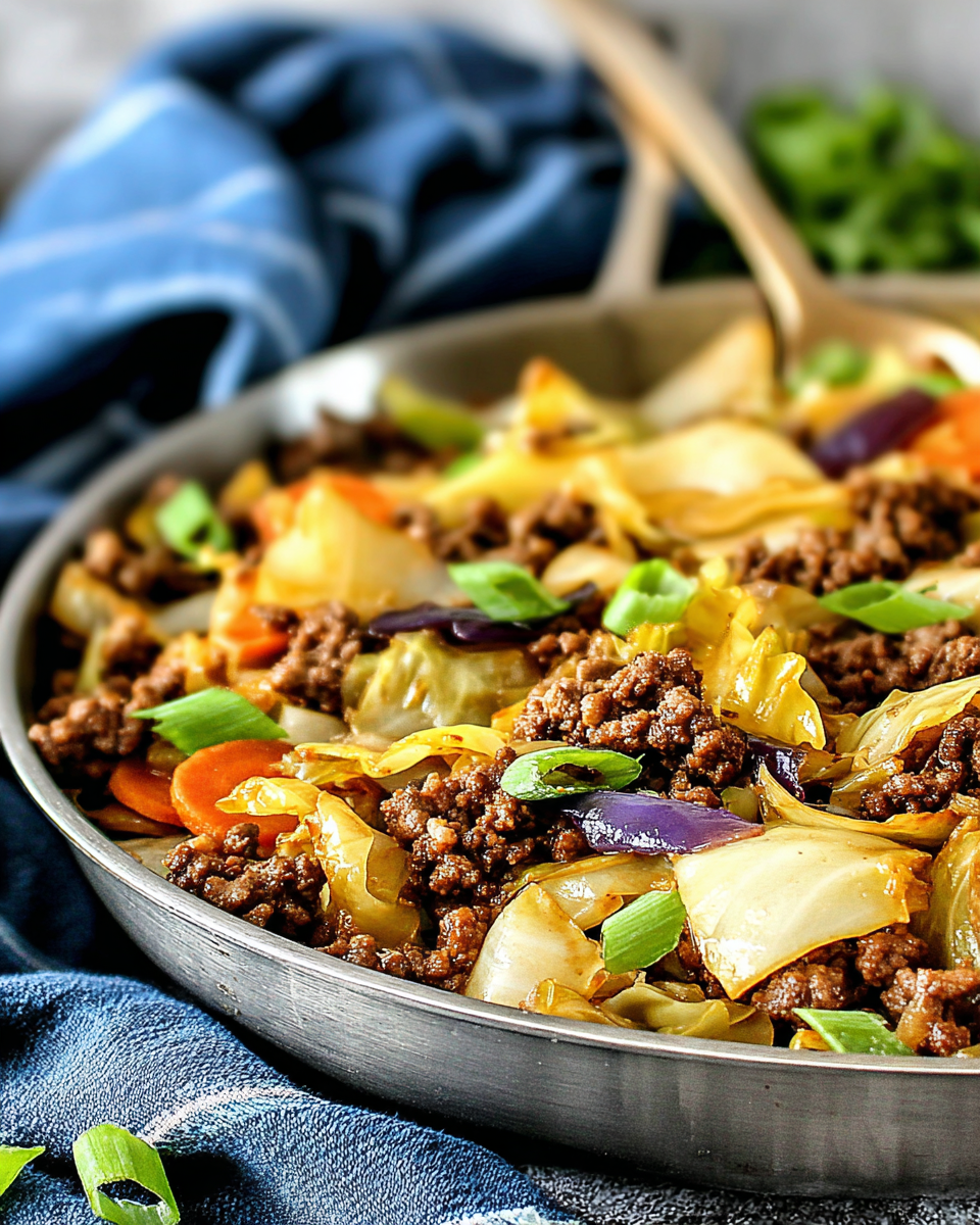 Best Ground Beef & Cabbage Skillet Recipe (Easy, Step-by-Step)