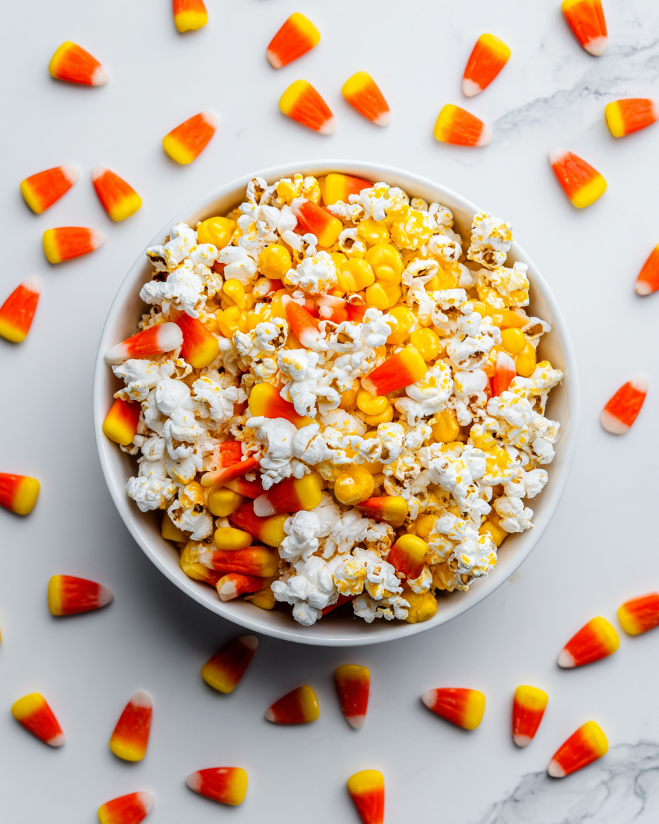Candy Corn Popcorn — Smoky Heat in Every Bite