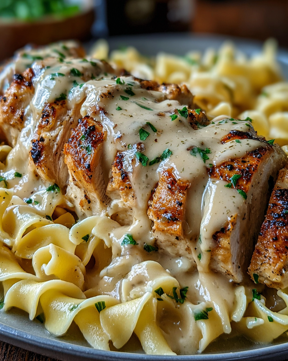 One-Pan Chicken with Buttered Noodles recipe