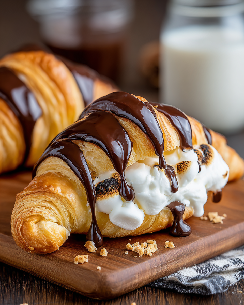 S’mores Crescent Rolls One-Pan • slow-simmer finish