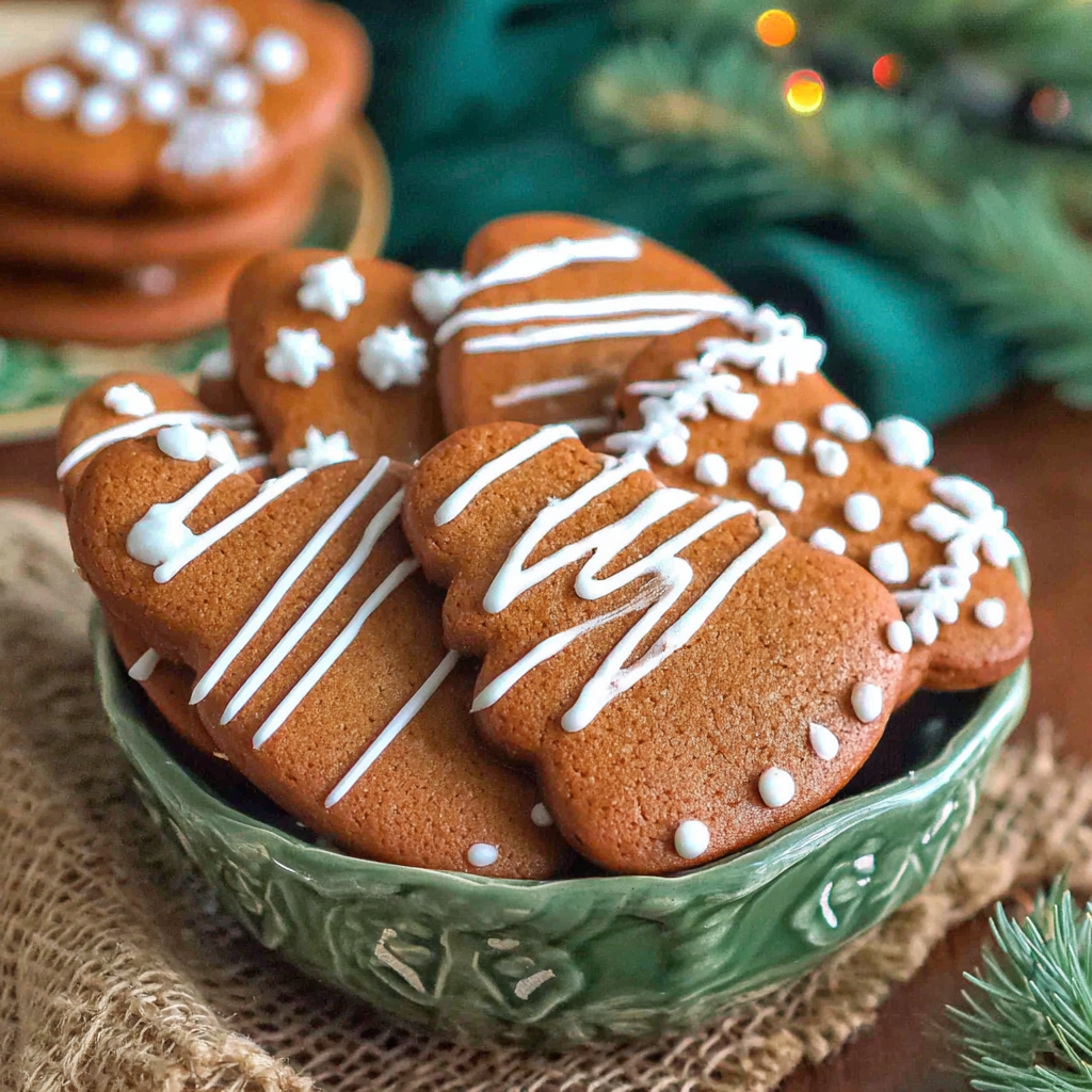 Authentic Recipe for German Gingerbread Cookies