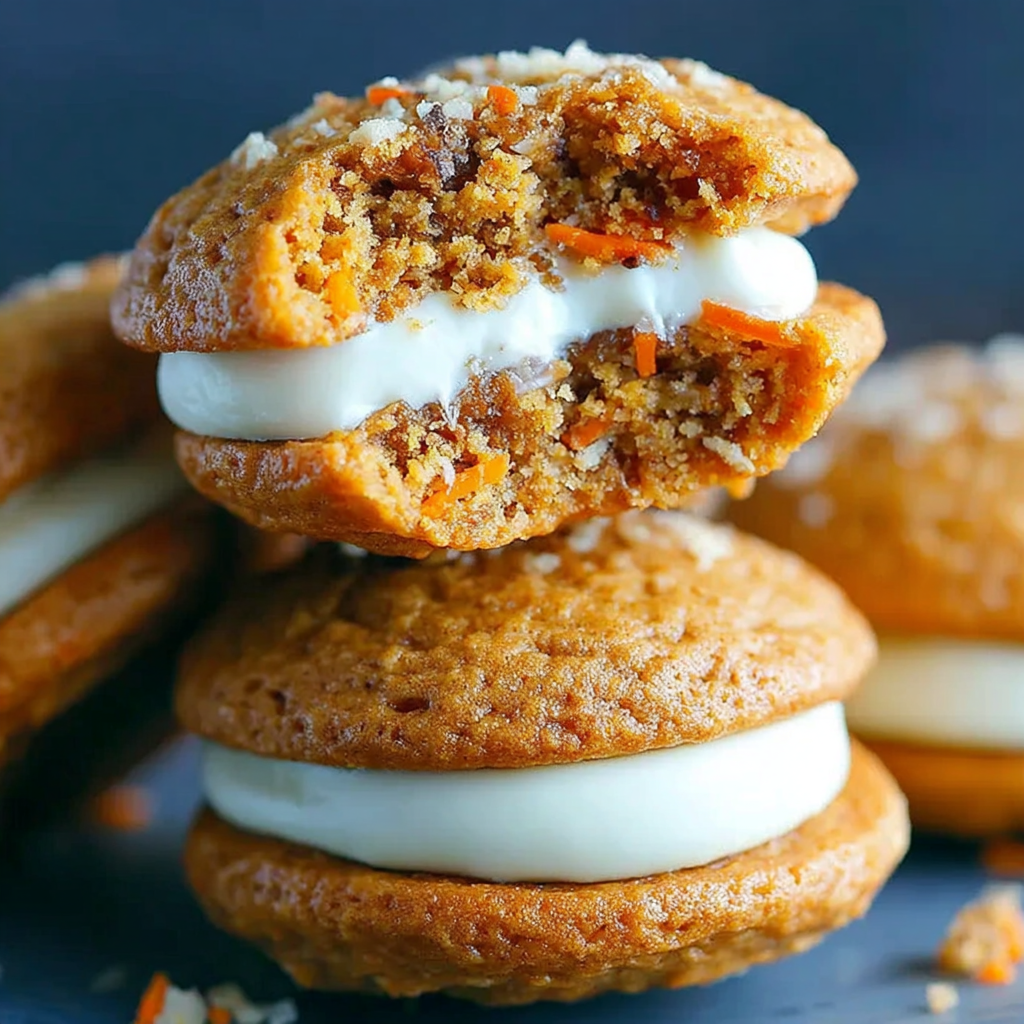Carrot Cake Whoopie Pies: Delight in This Easy Recipe!
