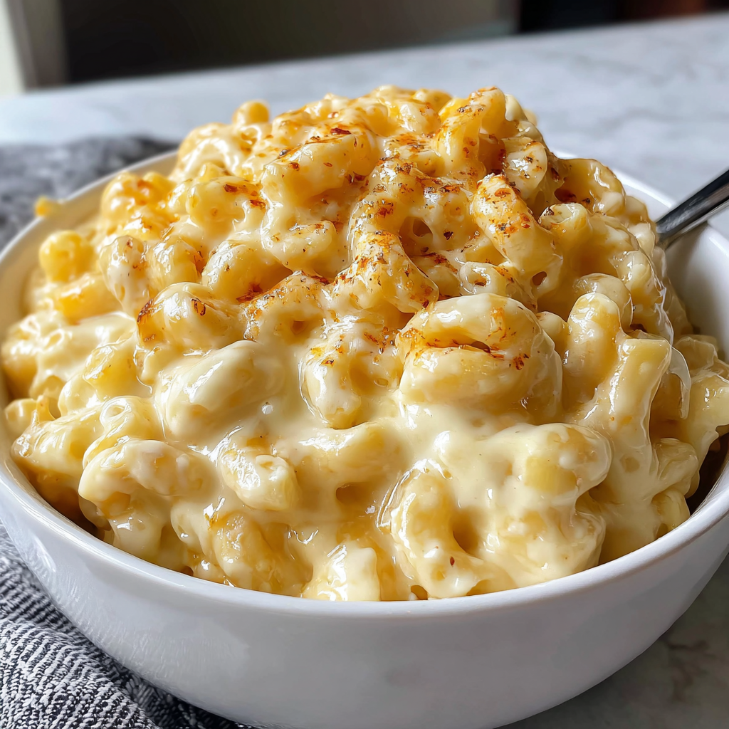 Creamy Paula Deen Style Crockpot Mac and Cheese