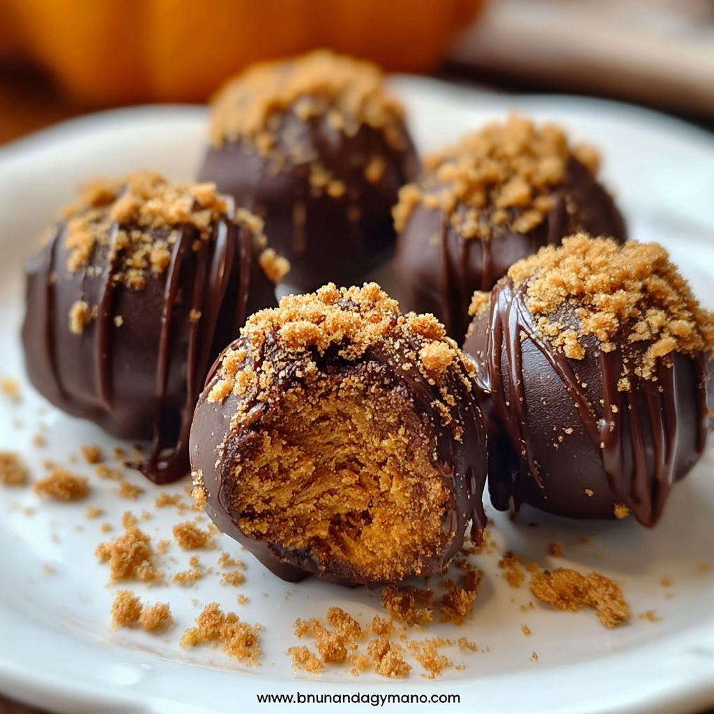 Delicious and Healthy Pumpkin Truffles to Savor