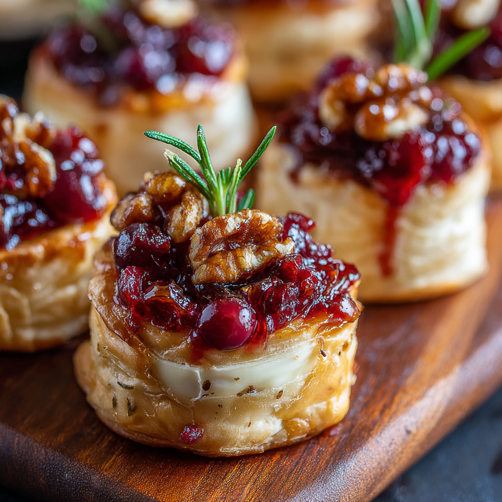 Delicious Baked Cranberry Brie Bites for Any Occasion