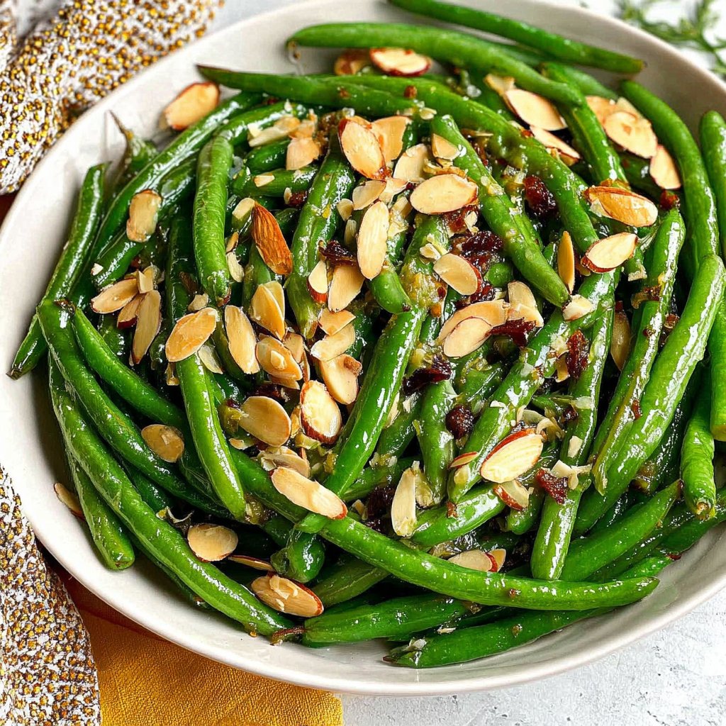 Delightful Green Bean Almondine for Home Cooking