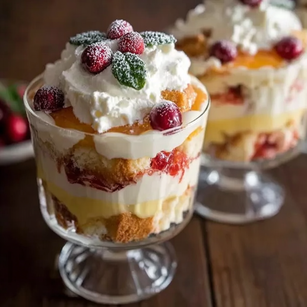 Delightful Mini Christmas Trifles for Festive Gatherings