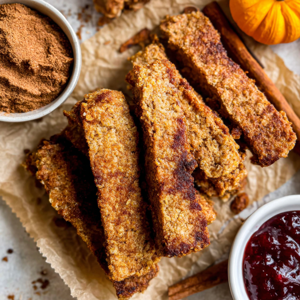 Delightful Pumpkin Oatmeal Dog Treat Sticks