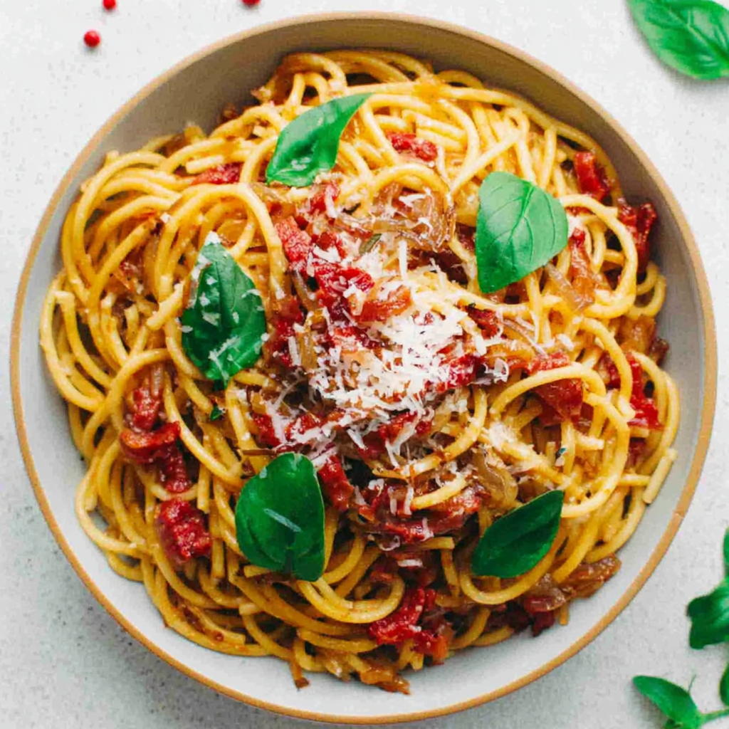Exploring the Delight of Caramelized Shallot Pasta