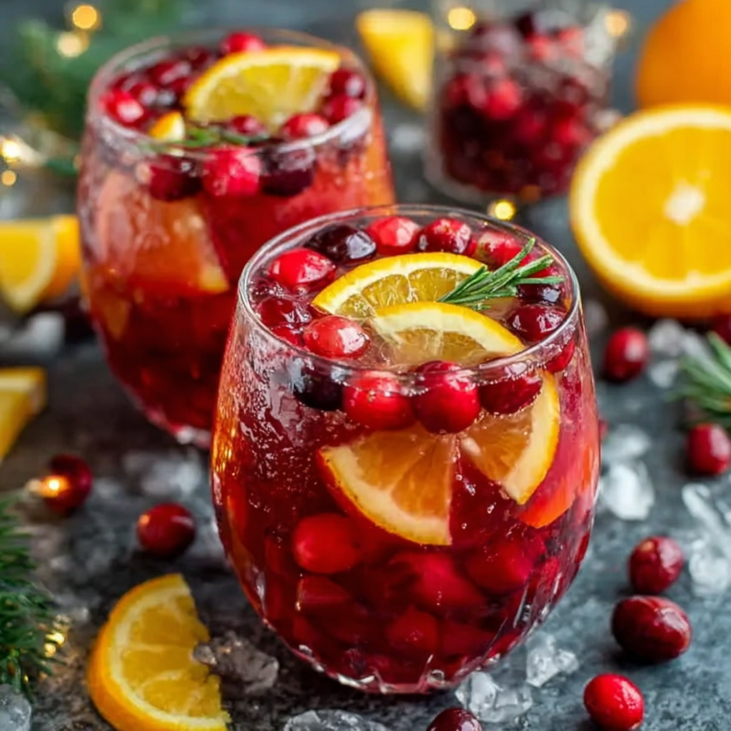 Festive Christmas Punch Mocktail for All Ages