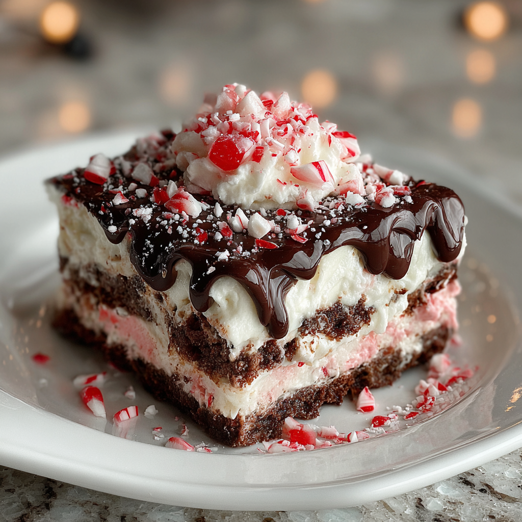 Indulge in Chocolate Peppermint Lasagna Delights