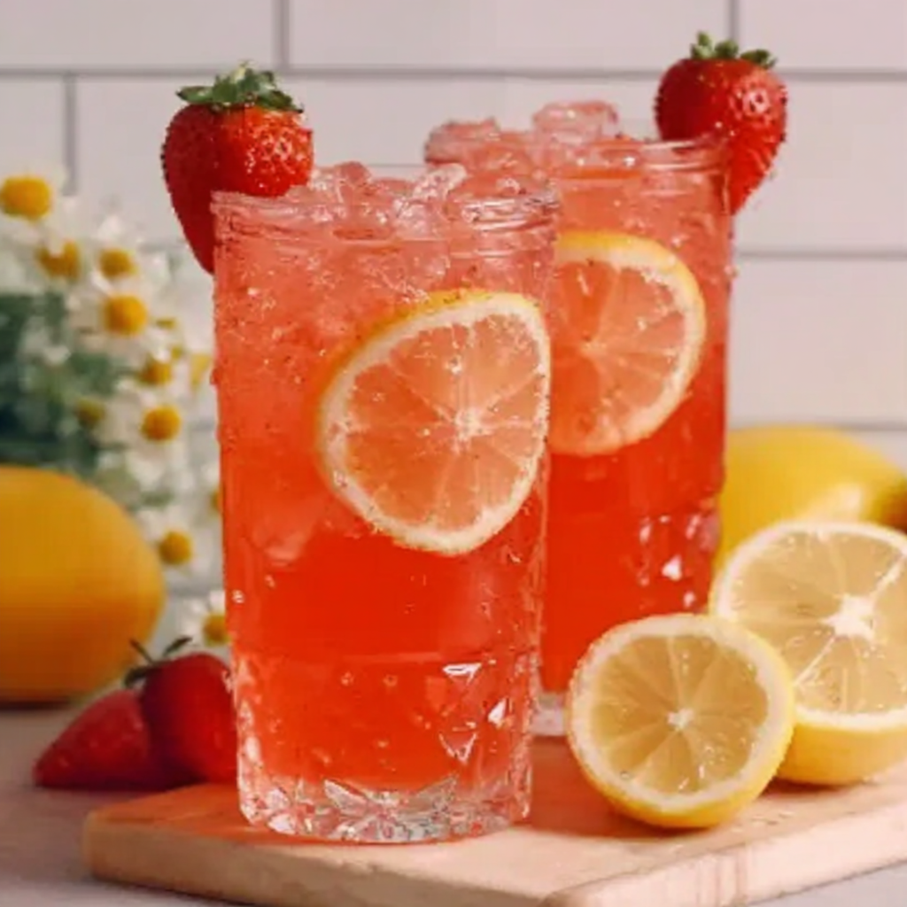 Indulge in Summer Bliss with Strawberry Lemonade