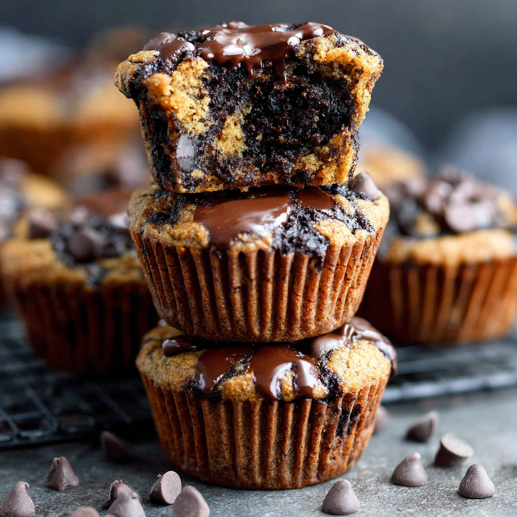 Irresistible Chocolate Pumpkin Muffins for Fall