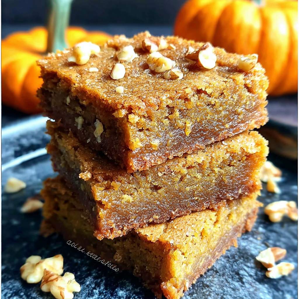 Irresistible Pumpkin Maple Blondies Recipe