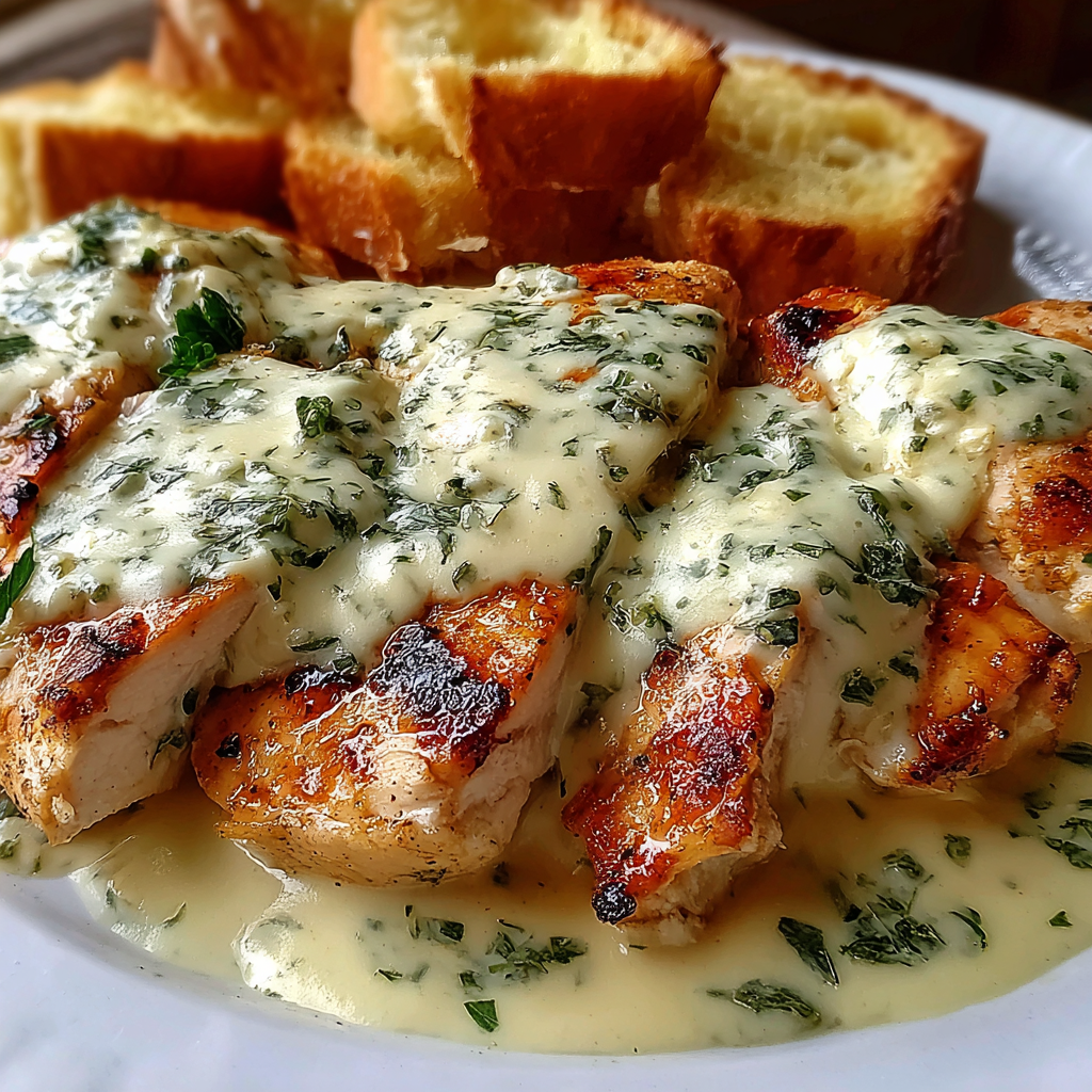 Melt In Your Mouth Caesar Chicken – Creamy and Tangy