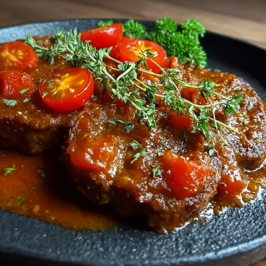 Old-Fashioned Swiss Steak: A Tender, Flavorful Classic!
