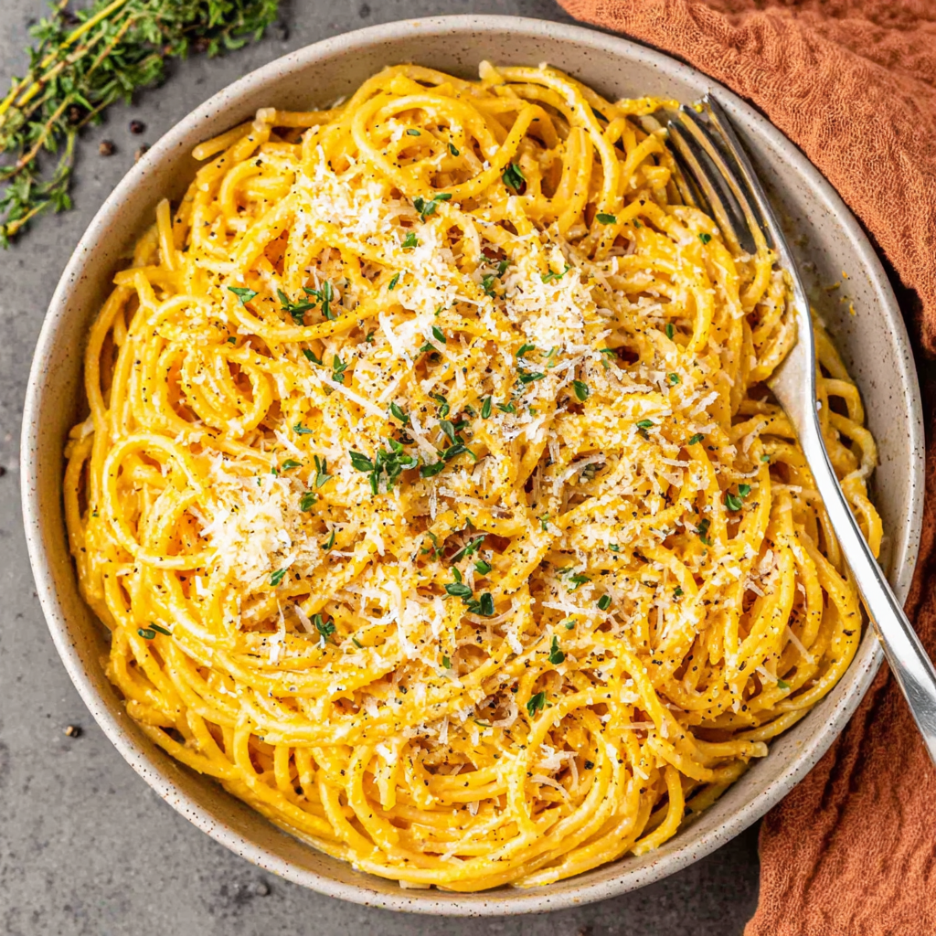 A Twist on Tradition: Pumpkin Cacio e Pepe