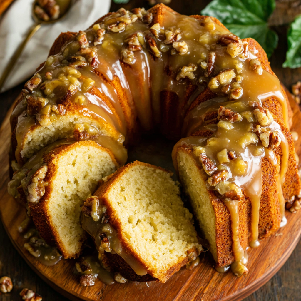 Apple Pie Bundt Cake Recipe for Fall Baking