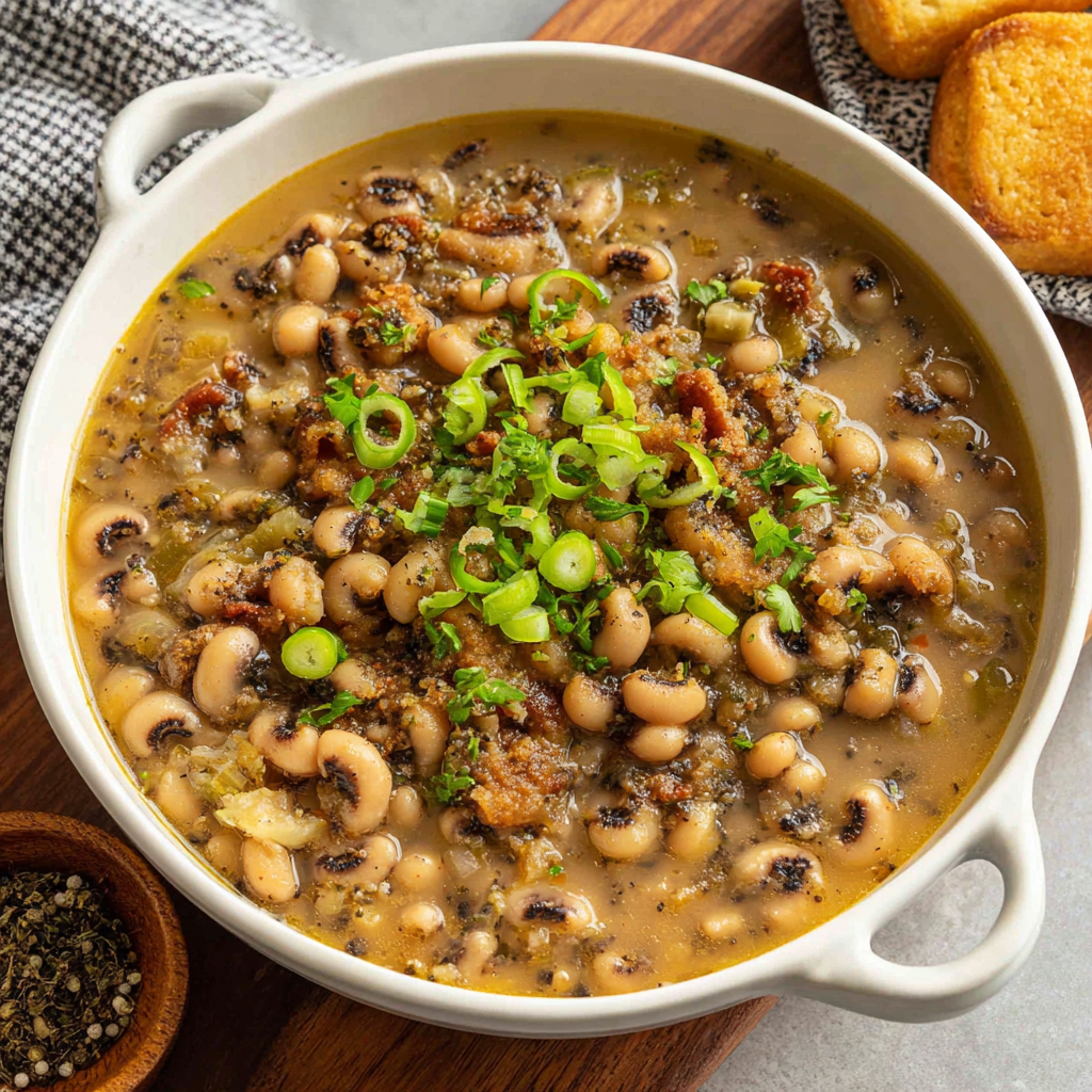 Classic Southern Style Black Eyed Peas Recipe
