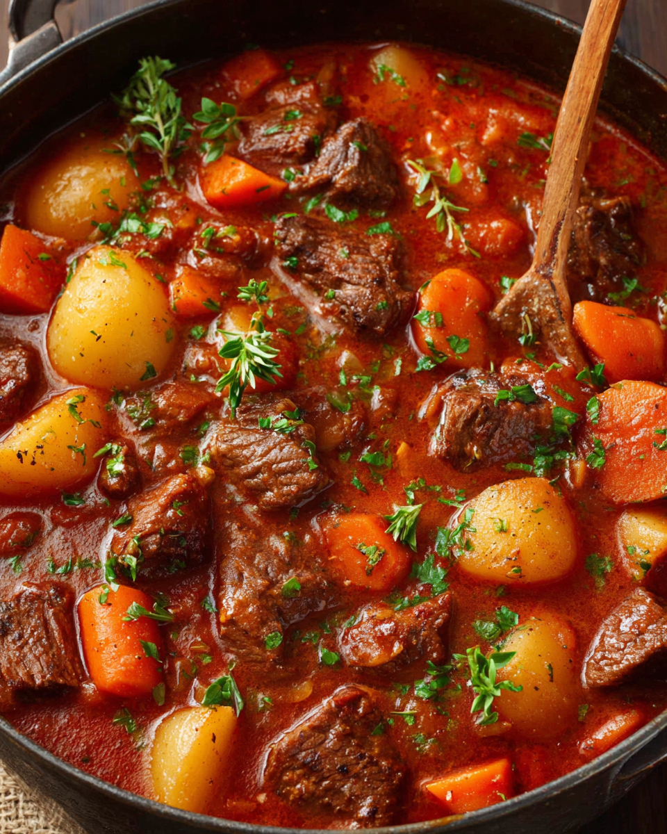 Comforting Traditional Beef Stew Recipe for Home Cooks