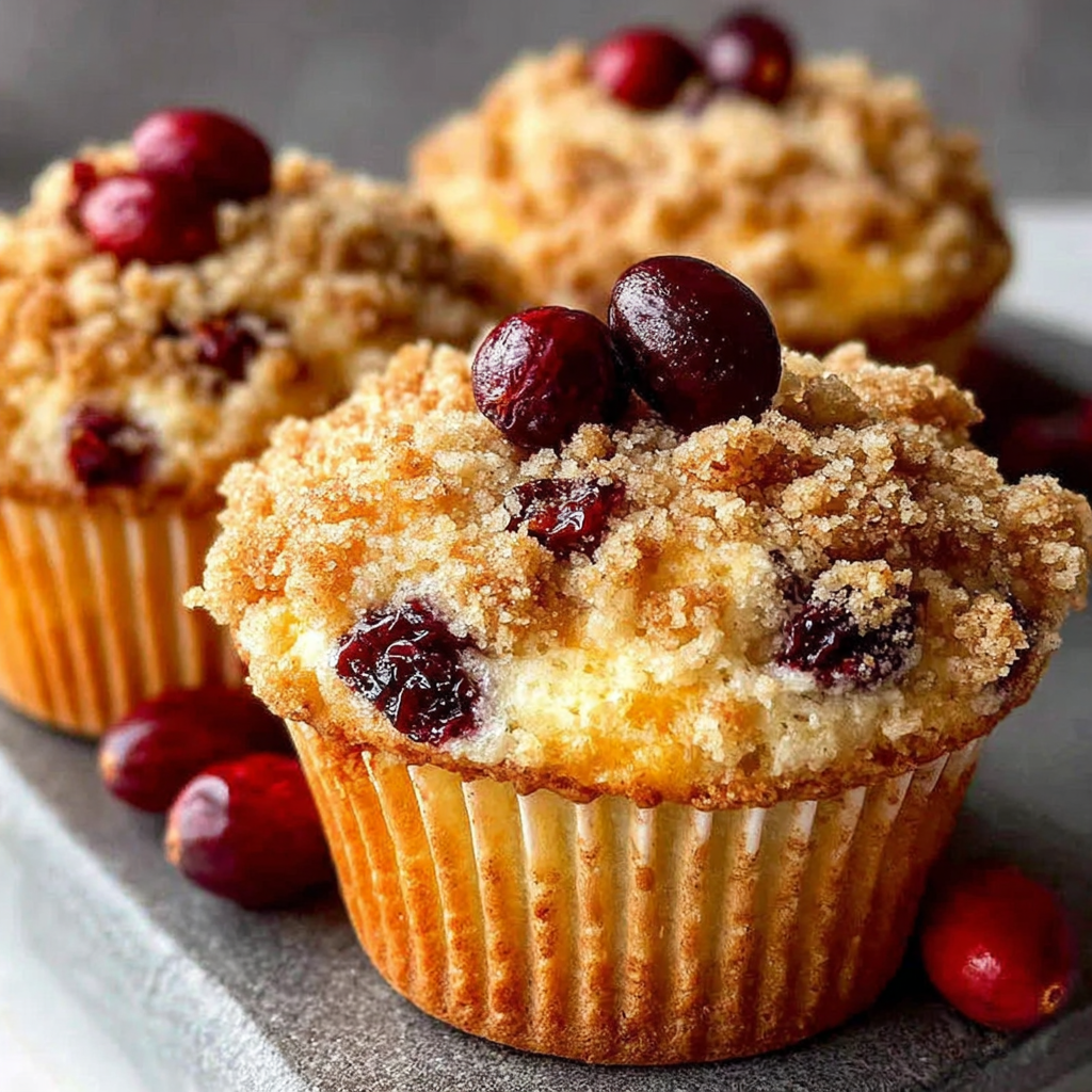 Cranberry Orange Streusel Muffins for Any Occasion