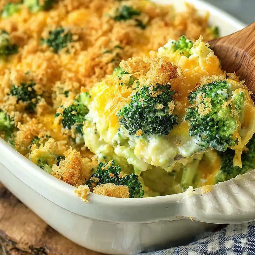 Delicious Cheesy Broccoli Casserole for Family Gatherings