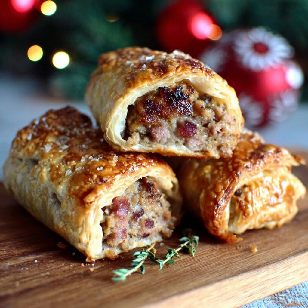 Delicious Christmas Sausage Rolls for the Festive Table