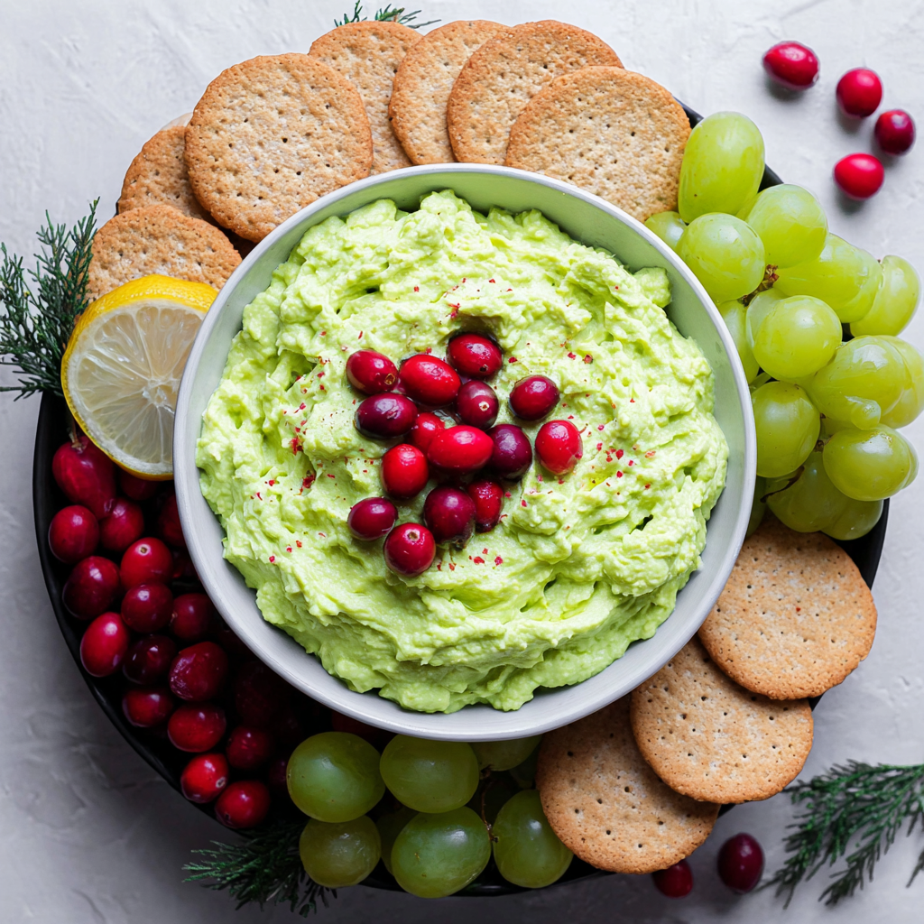 Delicious Grinch Dip for Festive Gatherings