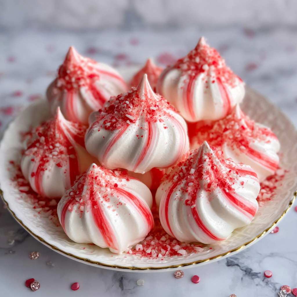 Delightful Peppermint Meringues to Charm Your Guests