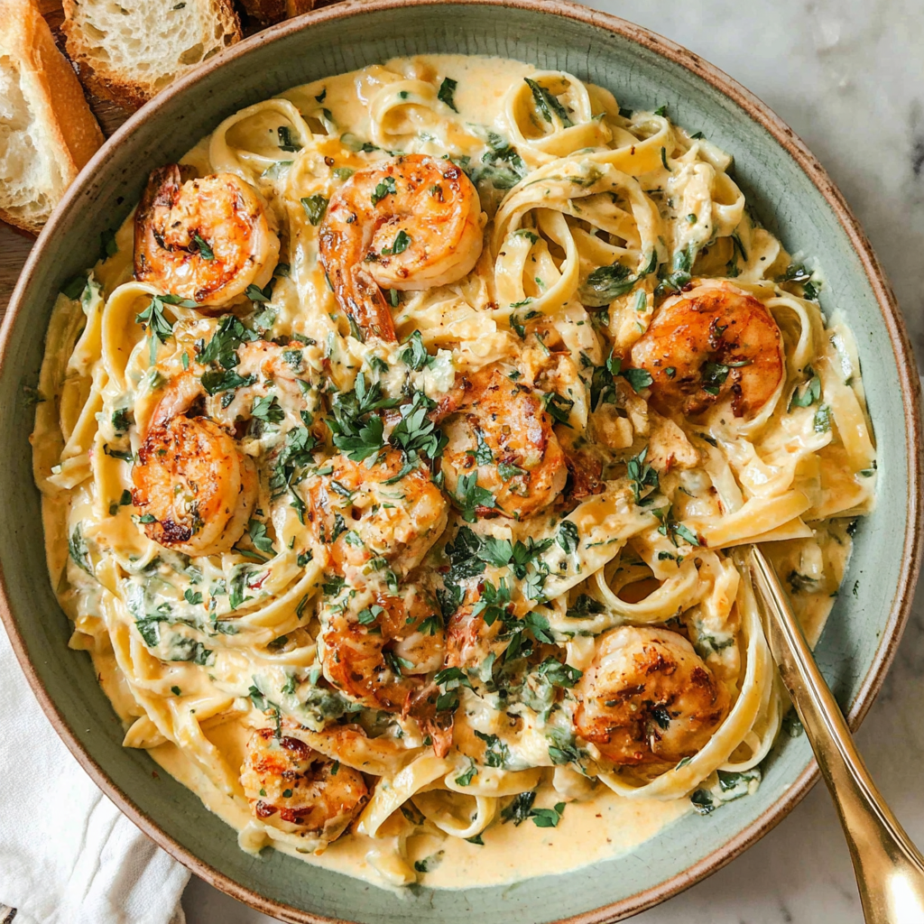 Indulgent Creamy Cajun Shrimp Pasta Recipe