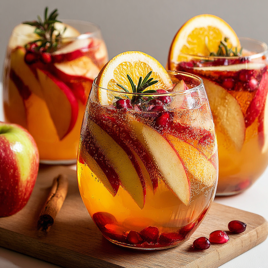 Refreshing Apple Cider Sangria for Autumn Gatherings