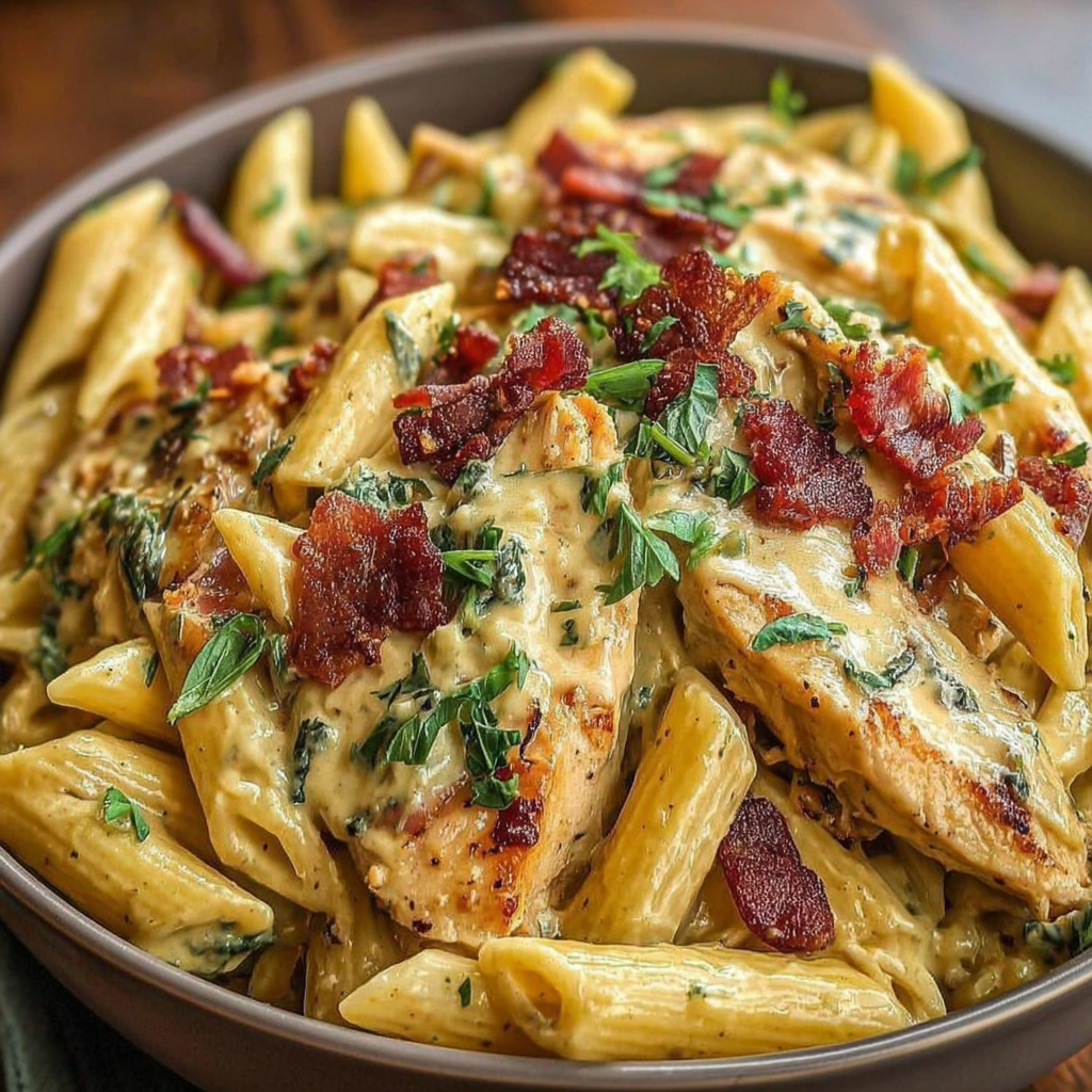 Savory Crack Chicken Penne for Home Cooks