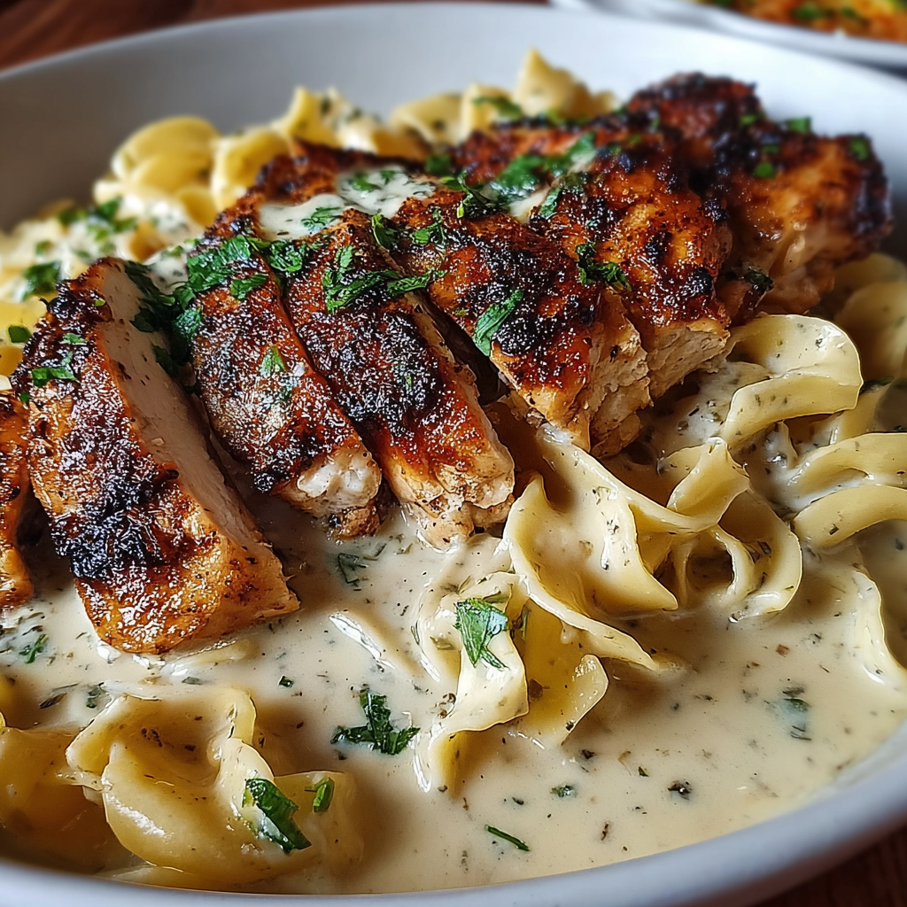 Comforting Chicken with Buttered Noodles Recipe