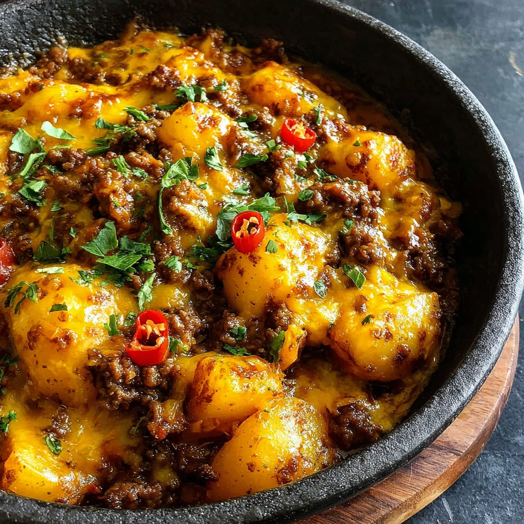 Creamy and Comforting One Pot Beef and Potatoes