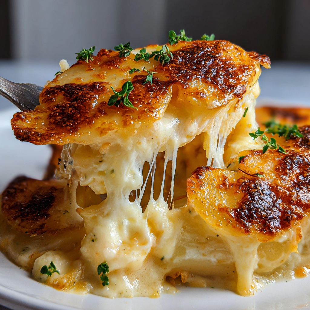 Creamy and Flavorful Cheesy Scalloped Potatoes