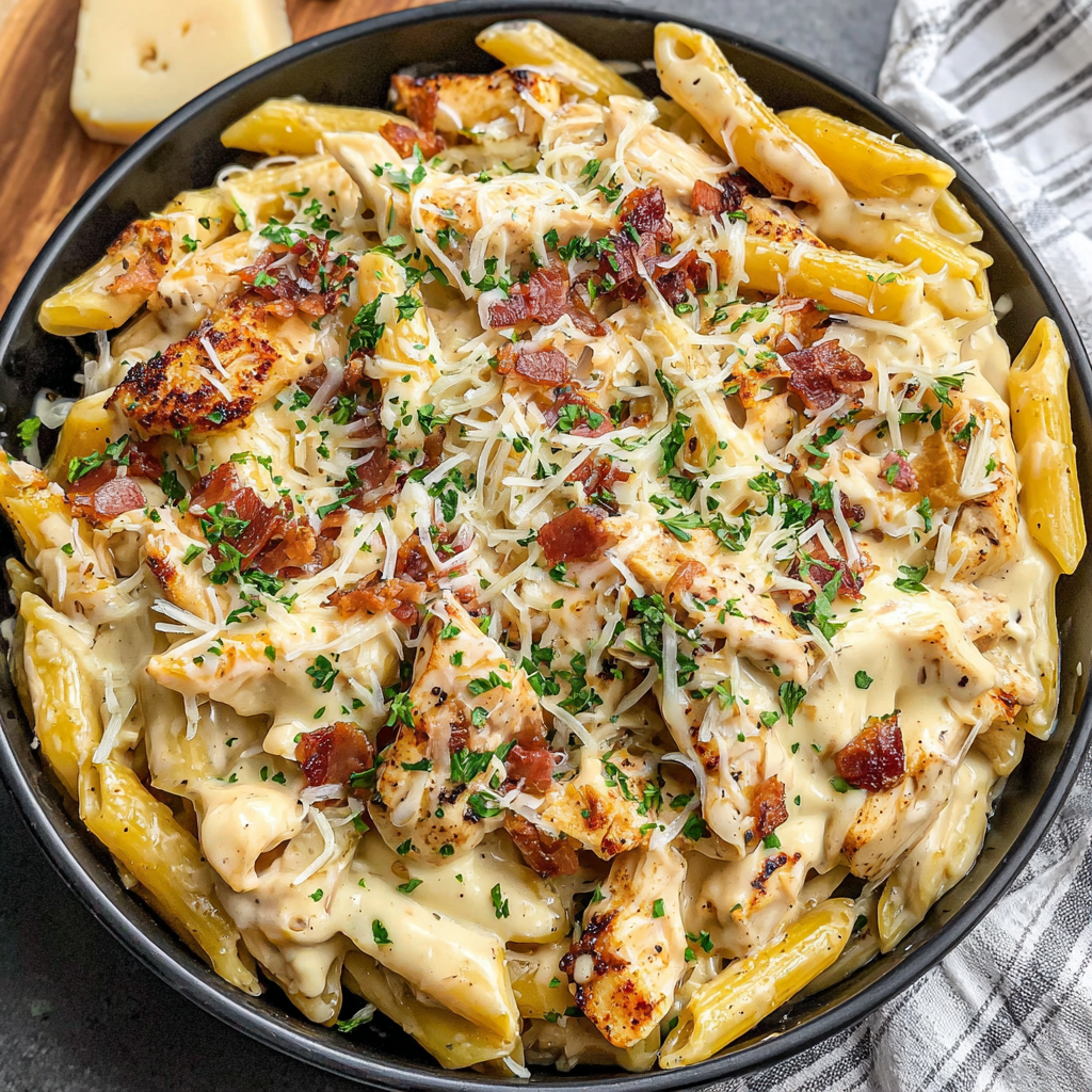 Creamy Crack Chicken Penne for Weeknight Dinners