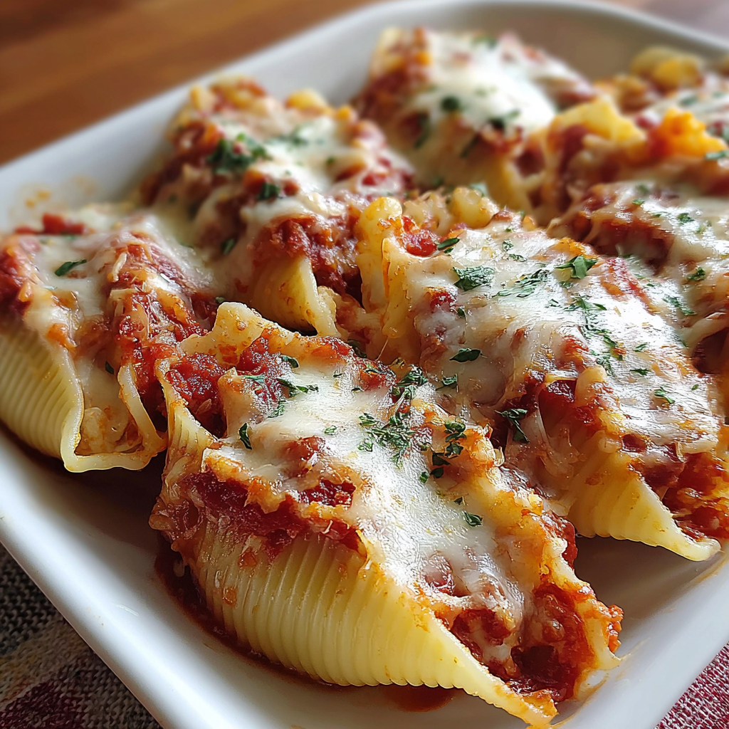 Delicious Pizza Stuffed Shells for Family Dinners