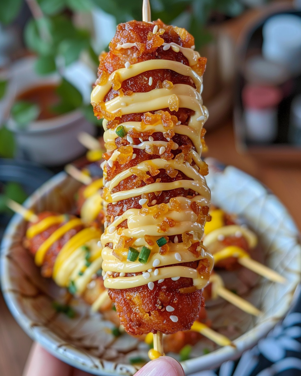 Discover the Delight of Korean Corn Dogs