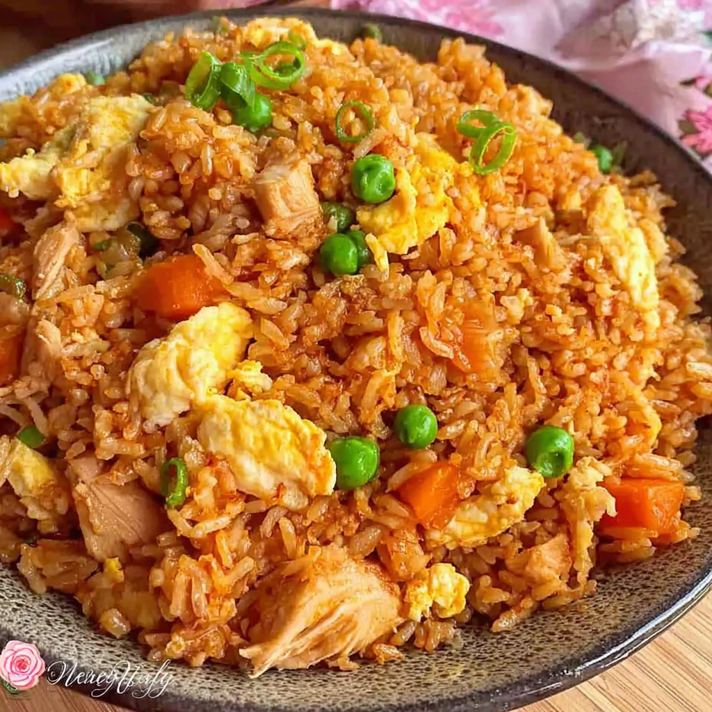 Quick and Tasty 30-Minute Chicken Fried Rice on Blackstone