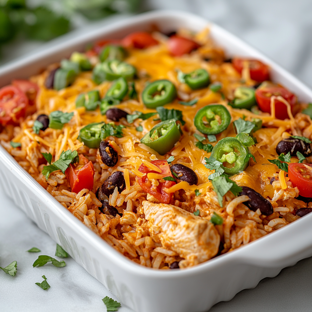 Satisfying Chicken Taco Casserole for Family Gatherings