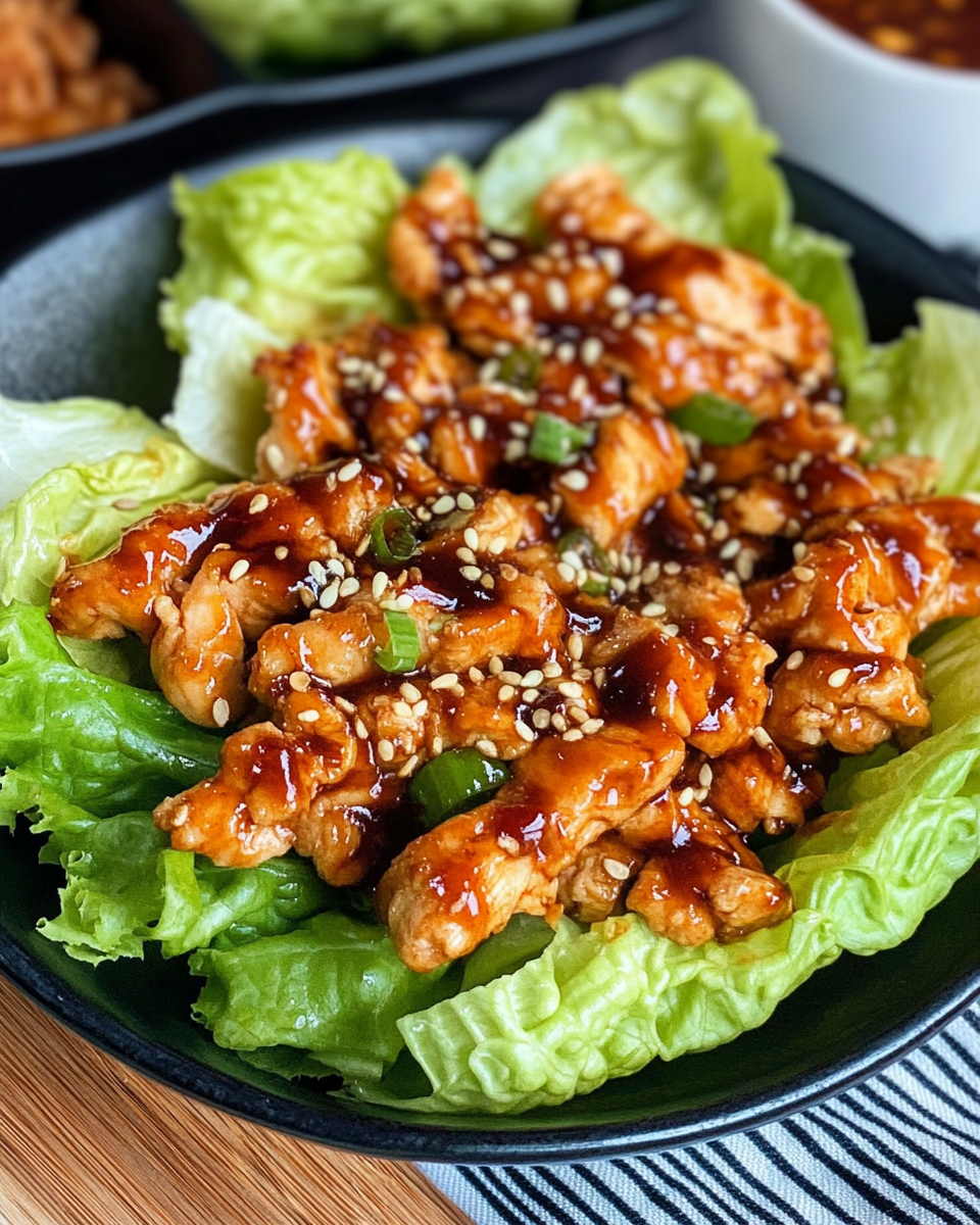 Savor the Flavor with Chicken Lettuce Wraps