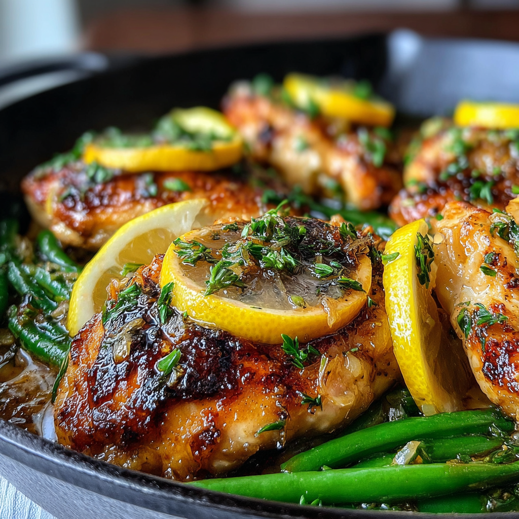 Savor the Zest of One-Pan Lemon Garlic Chicken