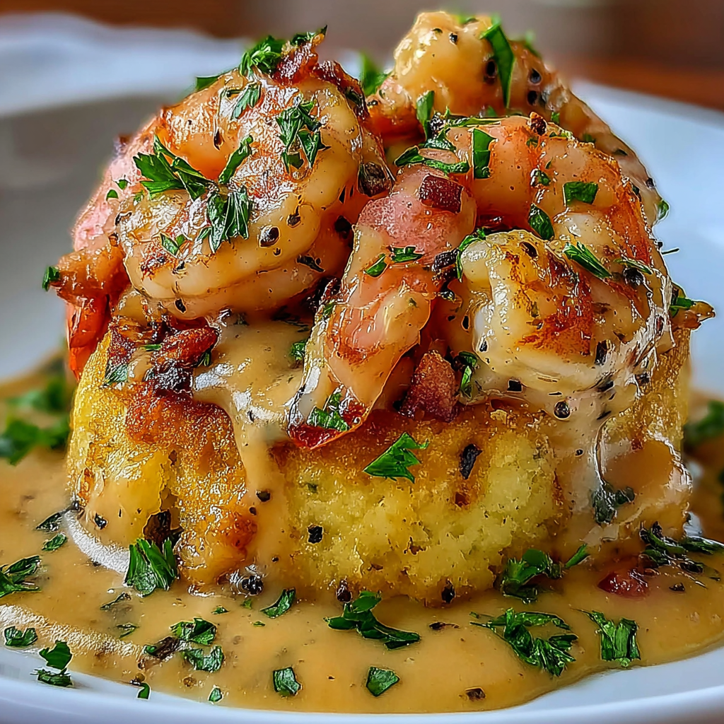 Savoring Garlic Shrimp Mofongo Delights