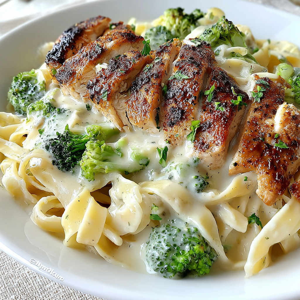 Bold Flavors Unite in Cajun Chicken and Broccoli Alfredo