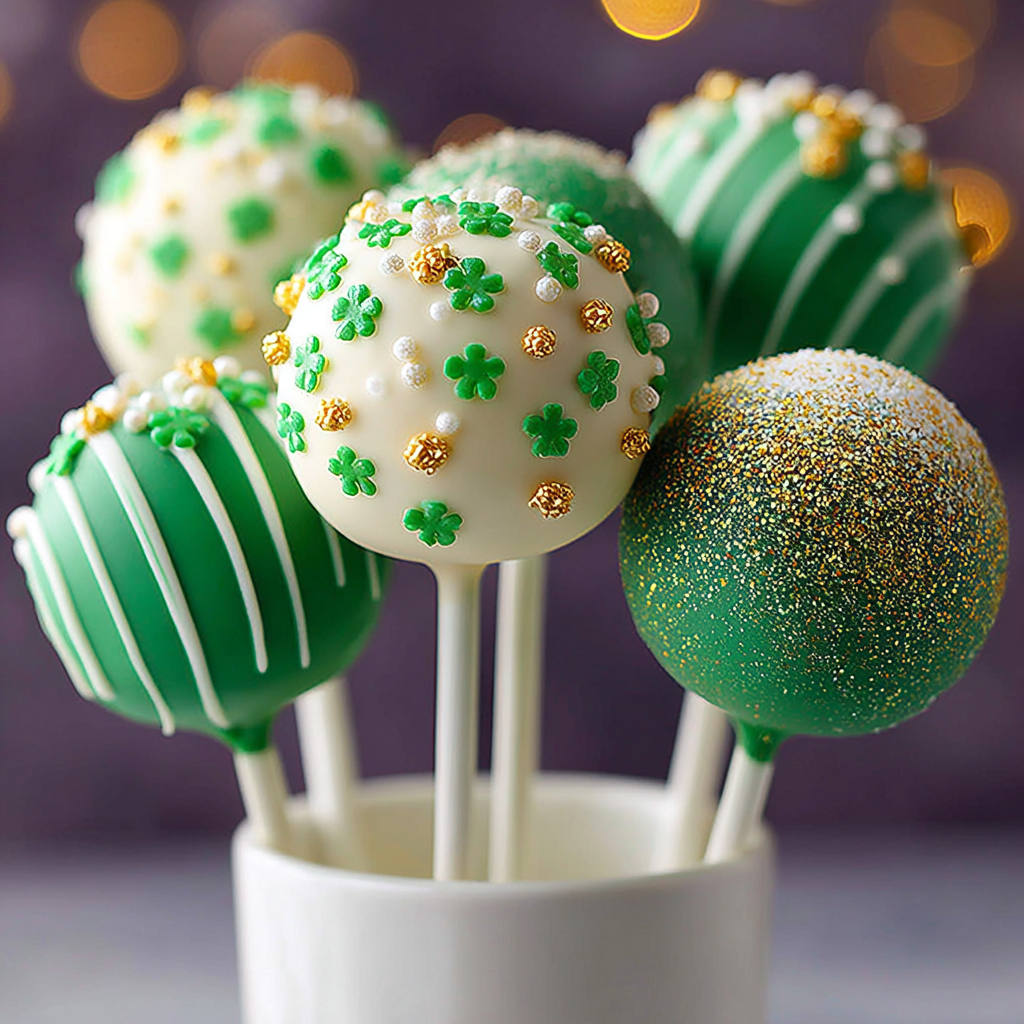 Celebrate St. Patrick’s Day with Festive Cake Pops