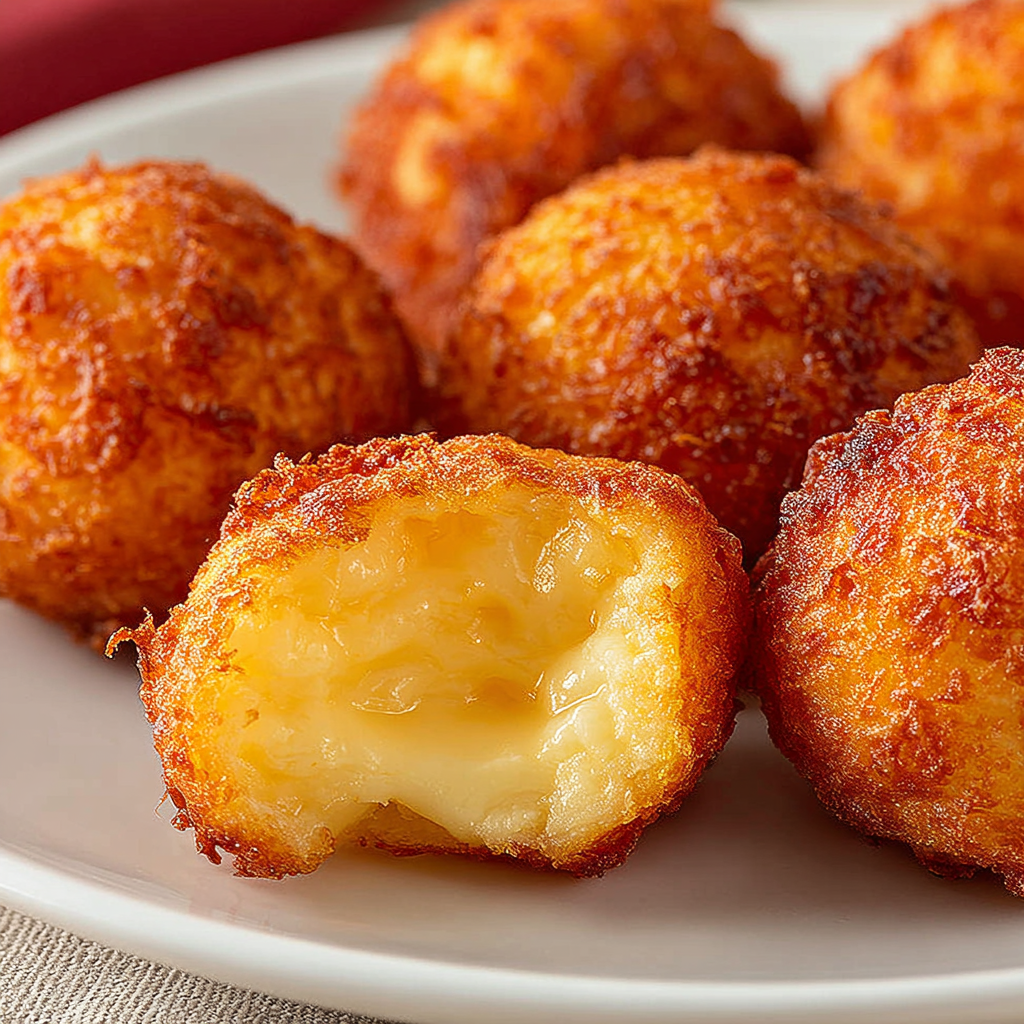 Deliciously Crispy Gouda Cheese Fritters Recipe