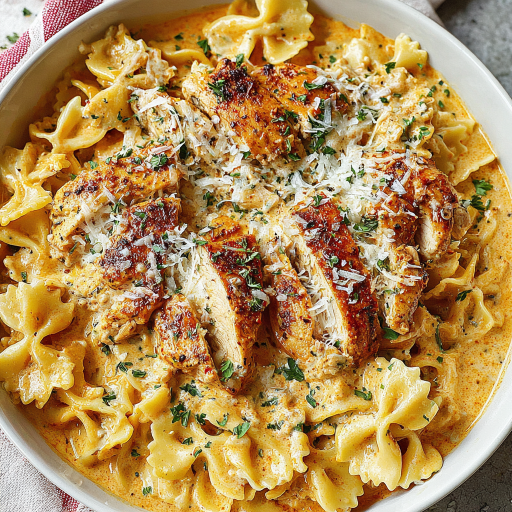 Deliciously Spicy Bang Bang Chicken Pasta Recipe