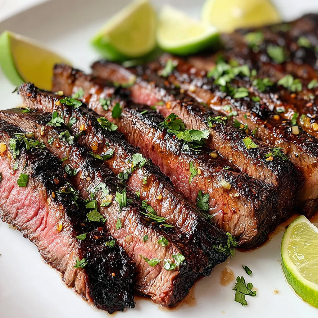 Quick and Zesty Chili Lime Flank Steak Recipe