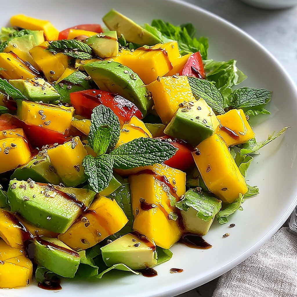 Refreshing Mango and Avocado Salad Recipe